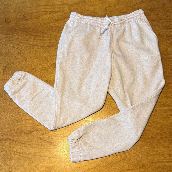 Adidas Women's Light Pink Sweatpants - Picture 1 of 12